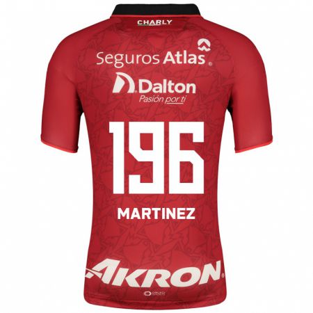 Kandiny Hombre Camiseta Rafael Martínez #196 Rojo 2ª Equipación 2023/24 La Camisa Chile