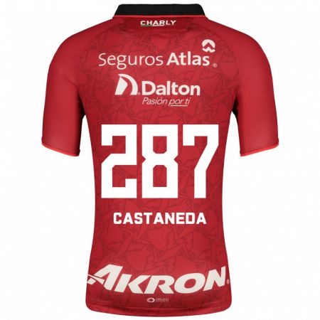 Kandiny Hombre Camiseta Mariano Castañeda #287 Rojo 2ª Equipación 2023/24 La Camisa Chile