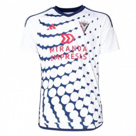 Kandiny Hombre Camiseta Ilyas Chaira #11 Blanco 2ª Equipación 2023/24 La Camisa Chile