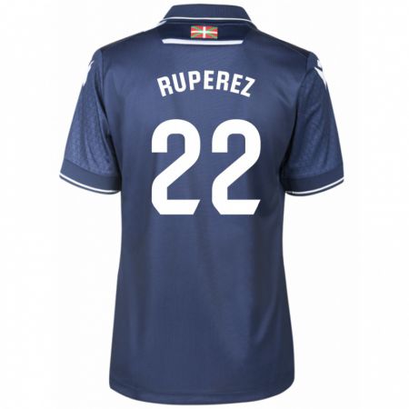 Kandiny Hombre Camiseta Iñaki Rupérez #22 Armada 2ª Equipación 2023/24 La Camisa Chile
