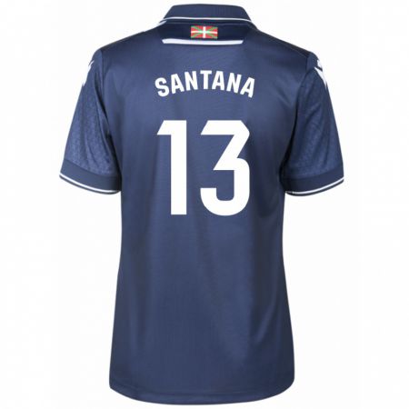 Kandiny Hombre Camiseta Olatz Santana #13 Armada 2ª Equipación 2023/24 La Camisa Chile
