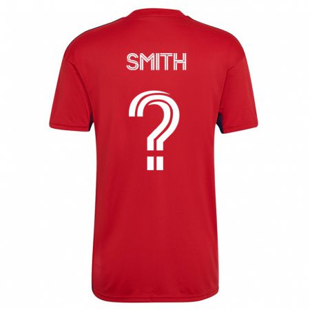 Kandiny Mujer Camiseta Collin Smith #0 Rojo 1ª Equipación 2023/24 La Camisa Chile