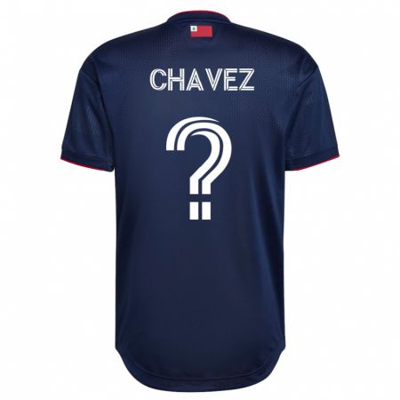 Kandiny Mujer Camiseta Gabriel Chávez #0 Armada 1ª Equipación 2023/24 La Camisa Chile