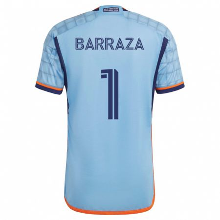 Kandiny Mujer Camiseta Luis Barraza #1 Azul 1ª Equipación 2023/24 La Camisa Chile