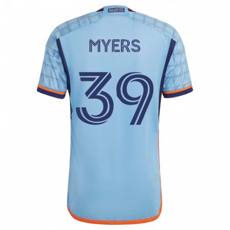 Kandiny Mujer Camiseta Md Myers #39 Azul 1ª Equipación 2023/24 La Camisa Chile