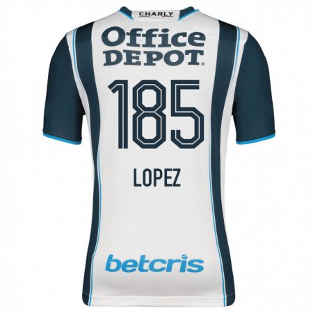 Kandiny Mujer Camiseta René López #185 Armada 1ª Equipación 2023/24 La Camisa Chile
