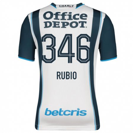 Kandiny Mujer Camiseta Mateo Rubio #346 Armada 1ª Equipación 2023/24 La Camisa Chile