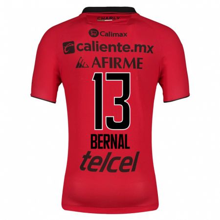 Kandiny Mujer Camiseta Mayra Pelayo-Bernal #13 Rojo 1ª Equipación 2023/24 La Camisa Chile