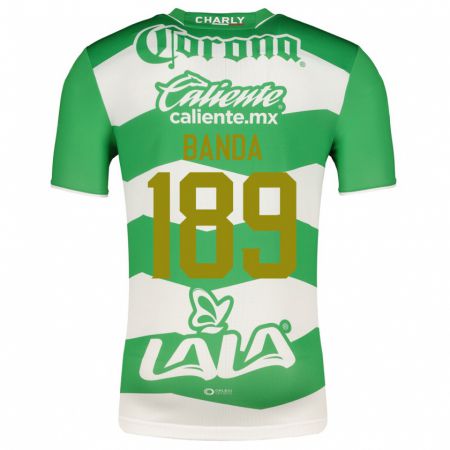 Kandiny Mujer Camiseta Iker Banda #189 Verde 1ª Equipación 2023/24 La Camisa Chile