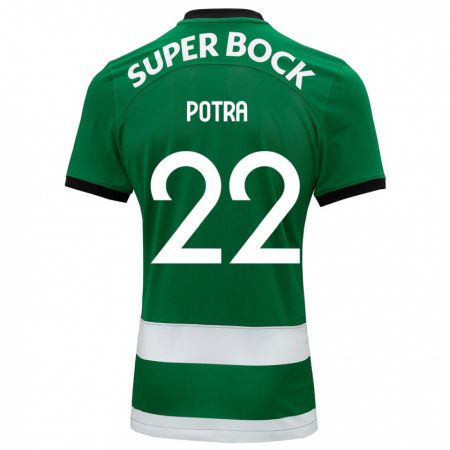 Kandiny Mujer Camiseta Catarina Sofia Branco Potra #22 Verde 1ª Equipación 2023/24 La Camisa Chile