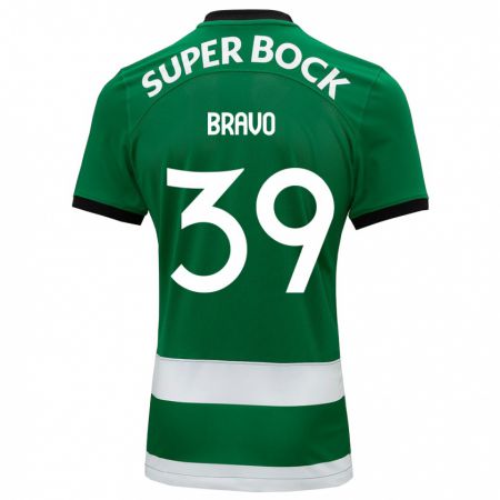 Kandiny Mujer Camiseta Bravo #39 Verde 1ª Equipación 2023/24 La Camisa Chile