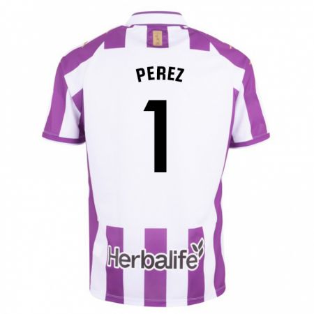 Kandiny Mujer Camiseta Fer Pérez #1 Morado 1ª Equipación 2023/24 La Camisa Chile