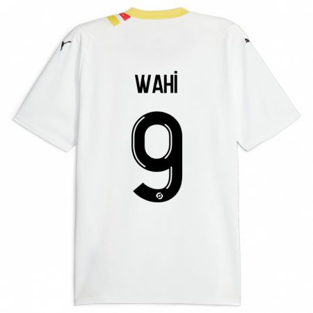Kandiny Mujer Camiseta Elye Wahi #9 Negro 2ª Equipación 2023/24 La Camisa Chile