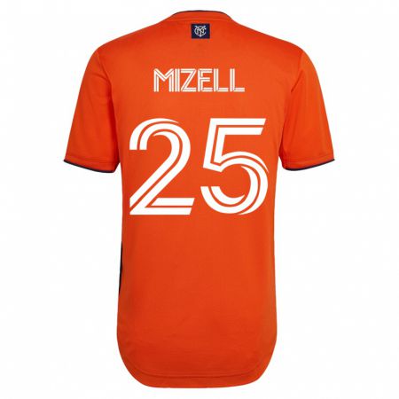 Kandiny Mujer Camiseta Cody Mizell #25 Negro 2ª Equipación 2023/24 La Camisa Chile