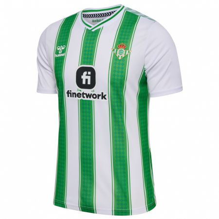 Kandiny Niño Camiseta Mohamed Jazouli #0 Blanco 1ª Equipación 2023/24 La Camisa Chile