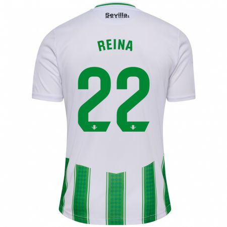 Kandiny Niño Camiseta Carlos Reina #22 Blanco 1ª Equipación 2023/24 La Camisa Chile