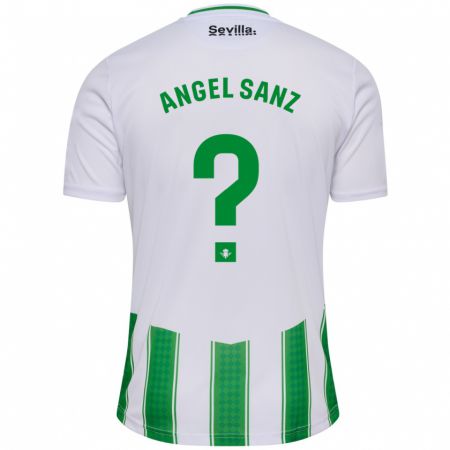 Kandiny Niño Camiseta Miguel Ángel Sanz #0 Blanco 1ª Equipación 2023/24 La Camisa Chile