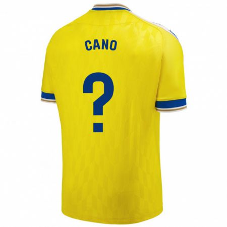 Kandiny Niño Camiseta Rubén Cano #0 Amarillo 1ª Equipación 2023/24 La Camisa Chile