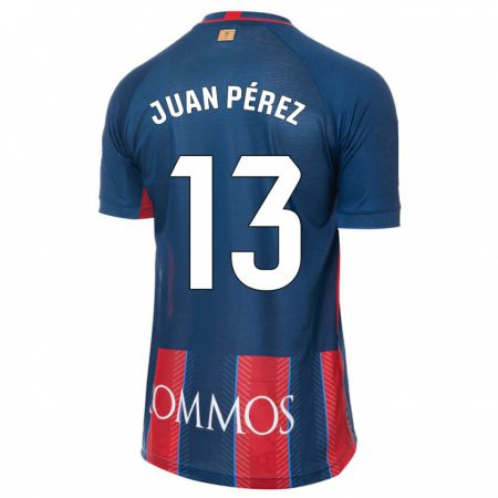 Kandiny Niño Camiseta Juan Pérez #13 Armada 1ª Equipación 2023/24 La Camisa Chile