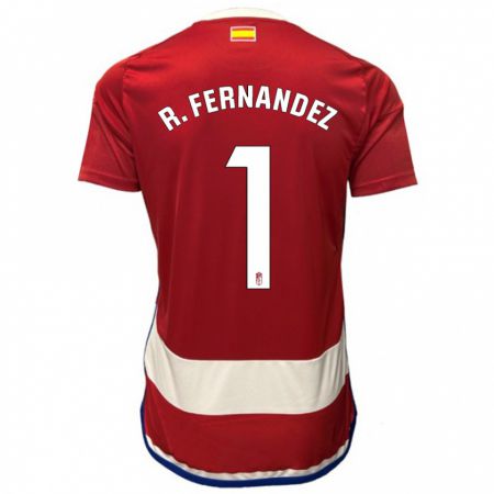 Kandiny Niño Camiseta Raúl Fernández #1 Rojo 1ª Equipación 2023/24 La Camisa Chile