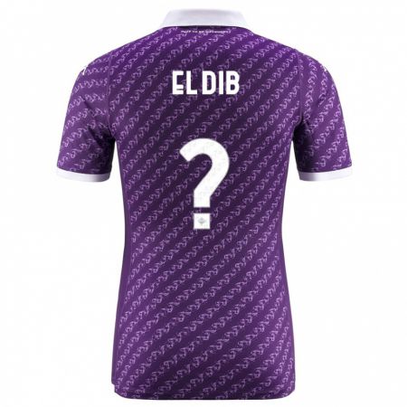 Kandiny Niño Camiseta Karim El Dib #0 Violeta 1ª Equipación 2023/24 La Camisa Chile