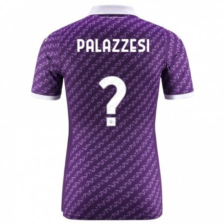 Kandiny Niño Camiseta Yuri Palazzesi #0 Violeta 1ª Equipación 2023/24 La Camisa Chile