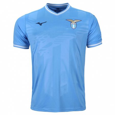 Kandiny Niño Camiseta Mattéo Guendouzi #8 Azul 1ª Equipación 2023/24 La Camisa Chile
