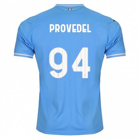 Kandiny Niño Camiseta Ivan Provedel #94 Azul 1ª Equipación 2023/24 La Camisa Chile