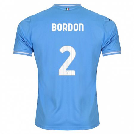Kandiny Niño Camiseta Filipe Bordon #2 Azul 1ª Equipación 2023/24 La Camisa Chile