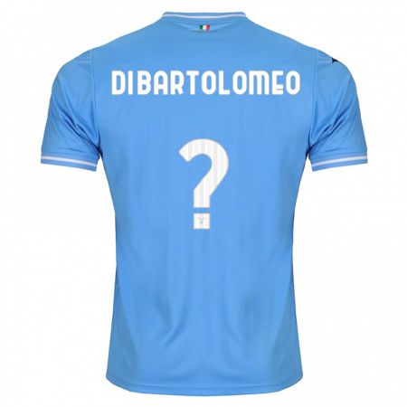 Kandiny Niño Camiseta Damiano Di Bartolomeo #0 Azul 1ª Equipación 2023/24 La Camisa Chile