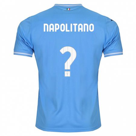 Kandiny Niño Camiseta Federico Napolitano #0 Azul 1ª Equipación 2023/24 La Camisa Chile