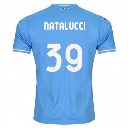 Kandiny Niño Camiseta Serena Natalucci #39 Azul 1ª Equipación 2023/24 La Camisa Chile