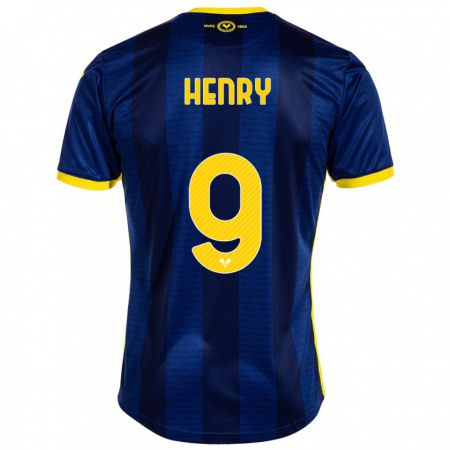 Kandiny Niño Camiseta Thomas Henry #9 Armada 1ª Equipación 2023/24 La Camisa Chile