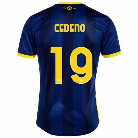 Kandiny Niño Camiseta Lineth Cedeno #19 Armada 1ª Equipación 2023/24 La Camisa Chile