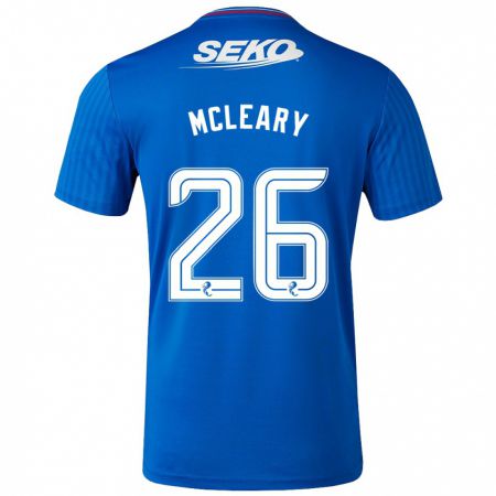 Kandiny Niño Camiseta Jodi Mcleary #26 Azul 1ª Equipación 2023/24 La Camisa Chile