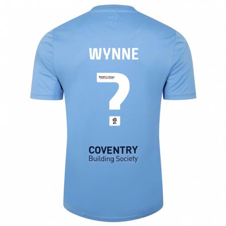 Kandiny Niño Camiseta Joe Wynne #0 Cielo Azul 1ª Equipación 2023/24 La Camisa Chile