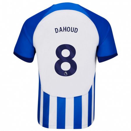 Kandiny Niño Camiseta Mahmoud Dahoud #8 Azul 1ª Equipación 2023/24 La Camisa Chile