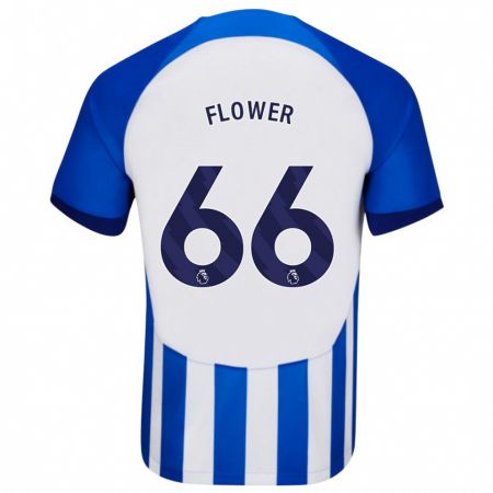 Kandiny Niño Camiseta Louis Flower #66 Azul 1ª Equipación 2023/24 La Camisa Chile