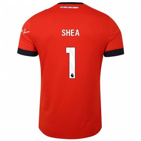 Kandiny Niño Camiseta James Shea #1 Rojo 1ª Equipación 2023/24 La Camisa Chile