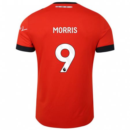 Kandiny Niño Camiseta Carlton Morris #9 Rojo 1ª Equipación 2023/24 La Camisa Chile