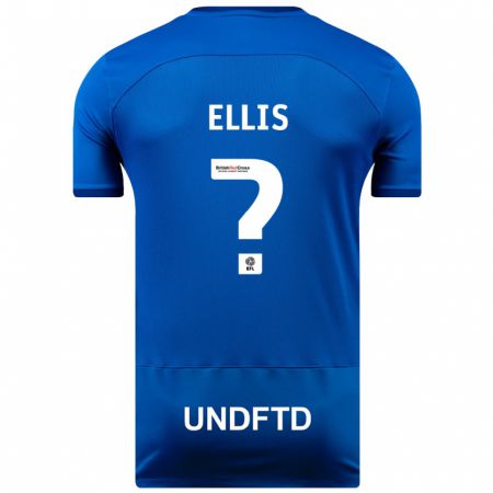 Kandiny Niño Camiseta O'shea Ellis #0 Azul 1ª Equipación 2023/24 La Camisa Chile