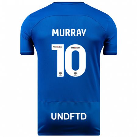 Kandiny Niño Camiseta Christie Murray #10 Azul 1ª Equipación 2023/24 La Camisa Chile