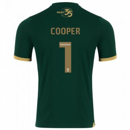 Kandiny Niño Camiseta Michael Cooper #1 Verde 1ª Equipación 2023/24 La Camisa Chile
