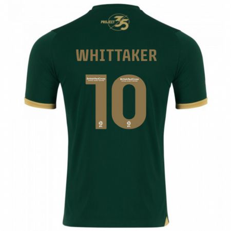 Kandiny Niño Camiseta Morgan Whittaker #10 Verde 1ª Equipación 2023/24 La Camisa Chile