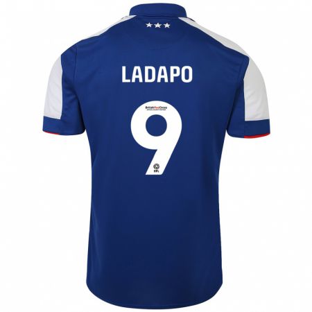 Kandiny Niño Camiseta Freddie Ladapo #9 Azul 1ª Equipación 2023/24 La Camisa Chile