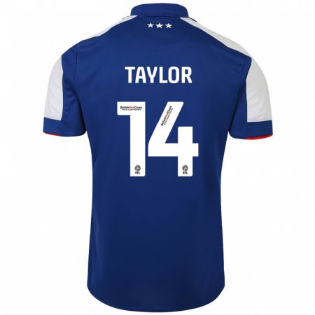 Kandiny Niño Camiseta Jack Taylor #14 Azul 1ª Equipación 2023/24 La Camisa Chile