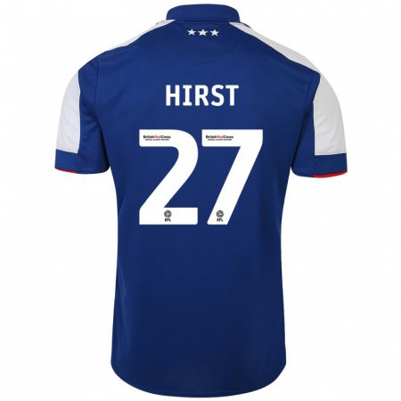 Kandiny Niño Camiseta George Hirst #27 Azul 1ª Equipación 2023/24 La Camisa Chile