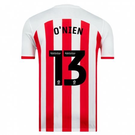 Kandiny Niño Camiseta Luke O'nien #13 Blanco 1ª Equipación 2023/24 La Camisa Chile