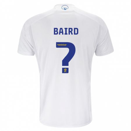 Kandiny Niño Camiseta Alex Baird #0 Blanco 1ª Equipación 2023/24 La Camisa Chile