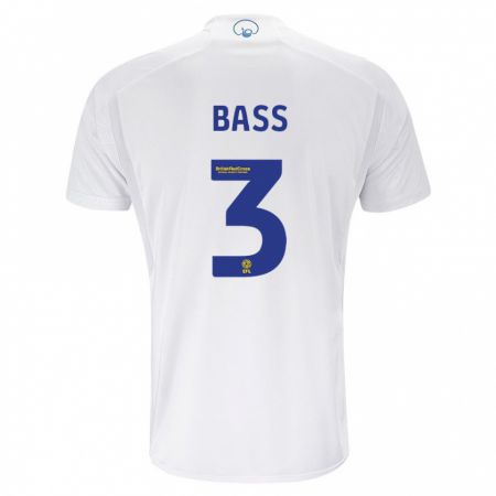 Kandiny Niño Camiseta Rebekah Bass #3 Blanco 1ª Equipación 2023/24 La Camisa Chile